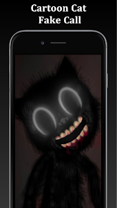 Scary Cartoon Cat is Call You