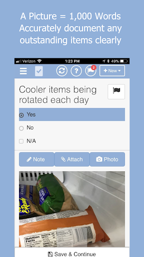 Android application Action Card screenshort