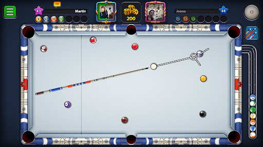 PURA HABILIDADE  JOGO MOBILE de SINUCA GRÁTIS ( Android e IOS ) / 8 BALL  POOL - 