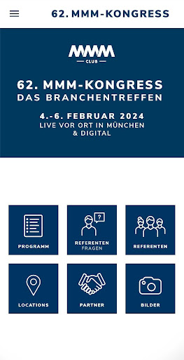 Android application 62. MMM-Kongress screenshort