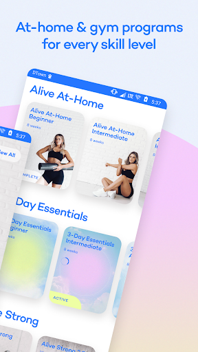 Screenshot of Alive by Whitney Simmons