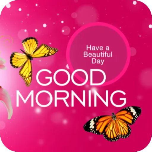 Good Morning GIF Greeting logo