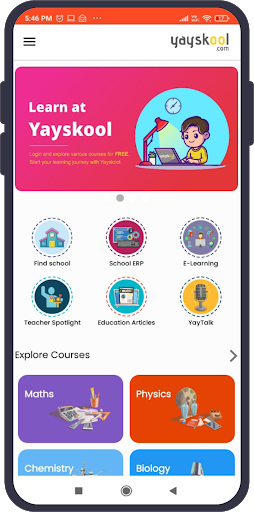Yayskool - Online Courses Screen 2