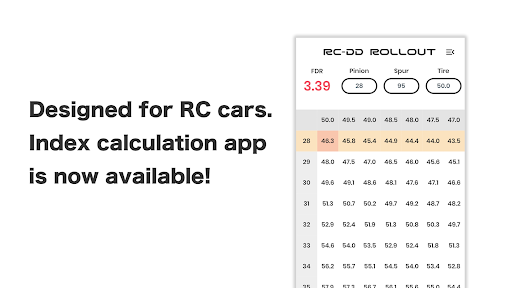 Android application RC-DD ROLLOUT screenshort