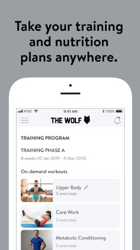 The Wolf Training Screen 2