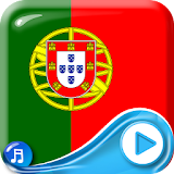 Portugal Flag Waving Wallpaper icon