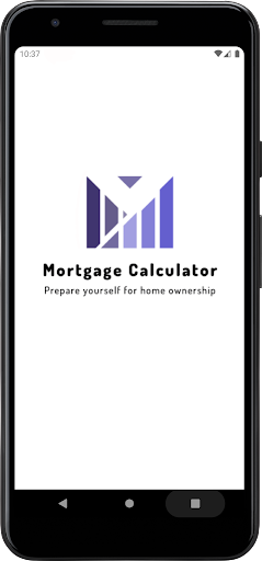 Android application Mortgage Calculator screenshort