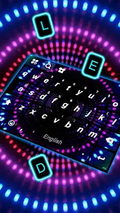 Flash Color Light Keyboard Bac