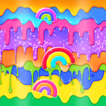 Cover Image of Download Melting Rainbow - Wallpaper  APK