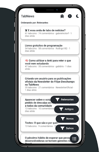 TabNews Screen 3