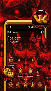 Red Evil Launcher Theme Unknown