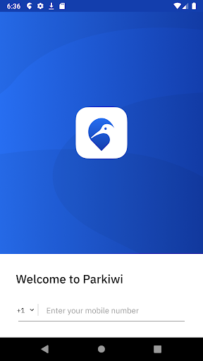 Android application ParKiwi screenshort