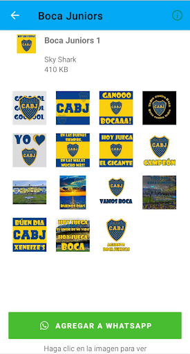 Sticker Divertido Boca Juniors Screen 2