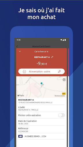 Banque Populaire screenshot