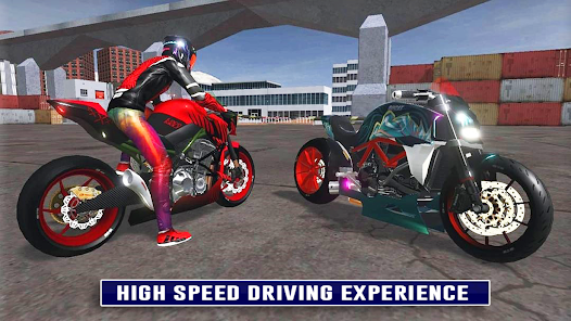 Moto Rider: City Racing Sim  screenshots 2