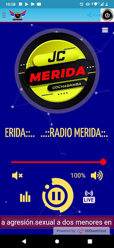Radio Fe y Alegria Screen 2