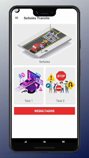Android application Señales de Transito Peru 2024 screenshort