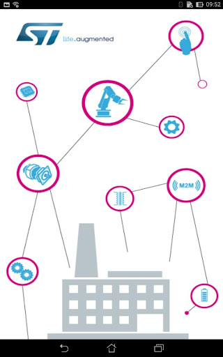 Screenshot of ST PLC App