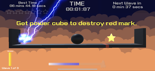 Android application My Balance the Ball Game screenshort