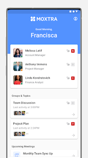 Android application MEP On Demand screenshort