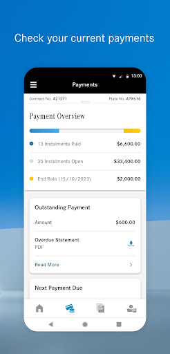 Mercedes me Finance Screen 3