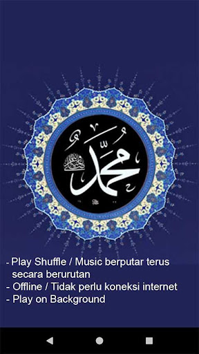 Android application Sholawat Nabi MP3 Offline screenshort