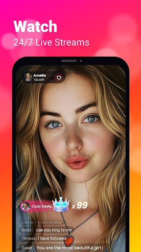 OmniChat: Live Video Chat Screen 3
