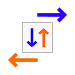 X Folder Sender- File Transfer Icon