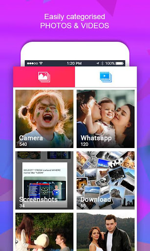 Photo Gallery Album & Videos M Screen 2