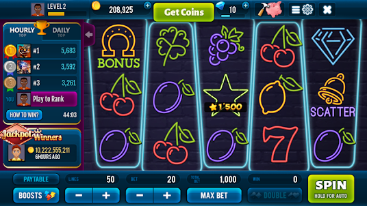 Neon Club Slots - Win Jackpot