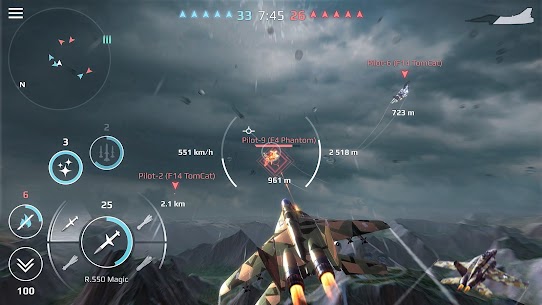 Sky Combat: War Planes Online  Full Apk Download 7