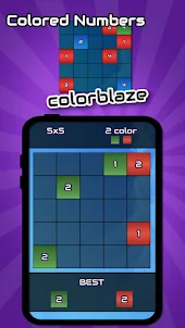 Puzzle Brain Game Colorblaze ®