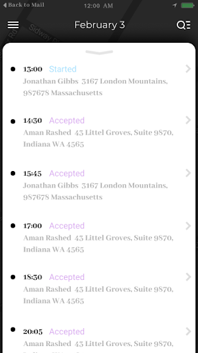 ELEment App Screen 3