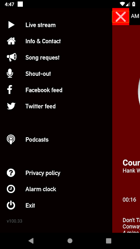 KCSR Radio Screen 2