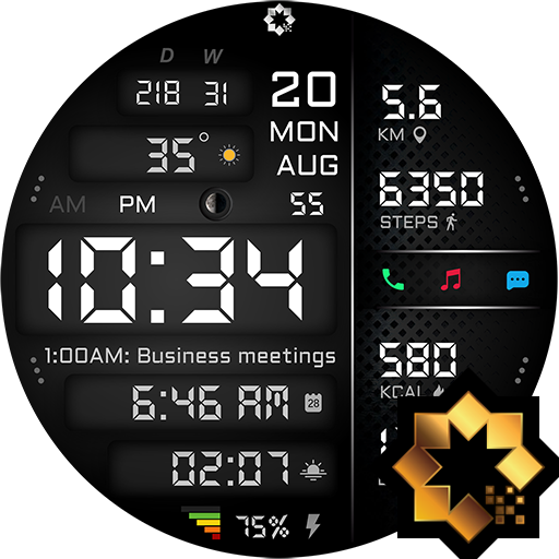 A445 Health Watch Face YOSASH logo