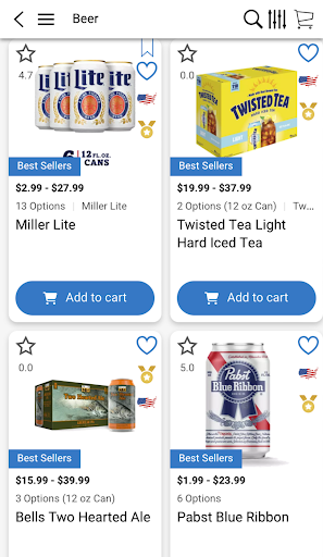 Android application Bear Swamp Beverage screenshort