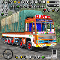 大型トラック ゲーム インドのトラック ドライバー