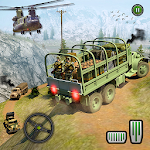 Cover Image of Download Offroad Army Transporter Truck  APK