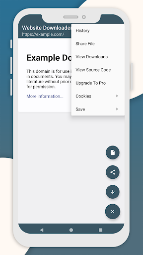 Website Saver & Downloader Screen 3