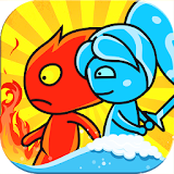Redboy and Bluegirl : ice island icon
