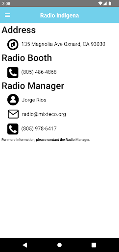 Android application Radio Indigena 94.1 FM screenshort