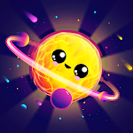 Merge Planets Space : hyper casual game Apk