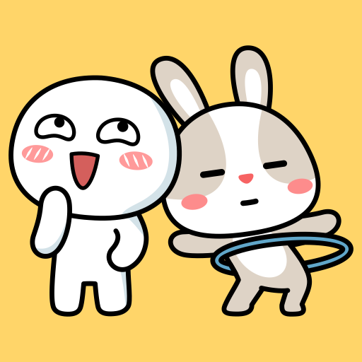 Cute Duduu and Friends Sticker  Icon