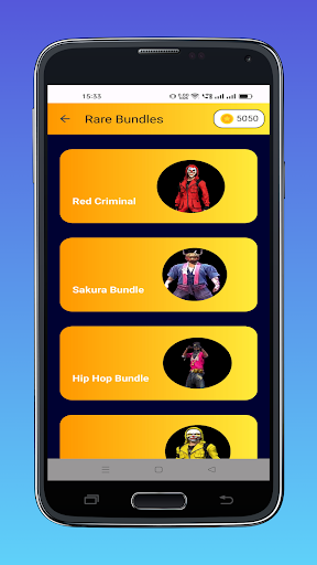 FFF Skins - Bundles and Emotes Screen 3
