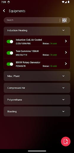 Android application CRCE-Connect screenshort
