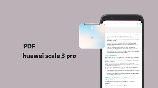 huawei scale 3 pro guide Screen 3