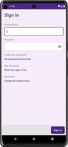 Android application PW FieldTool screenshort
