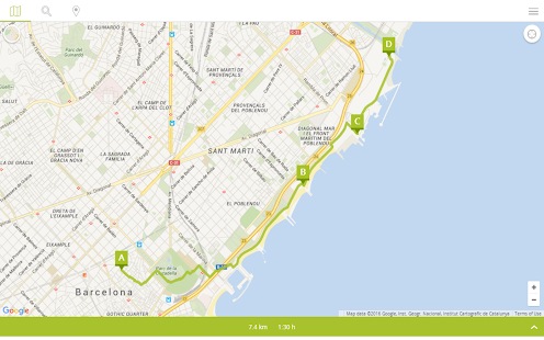Falk Maps & Route Planner Screenshot