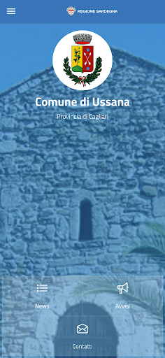 Android application Comune di Ussana screenshort