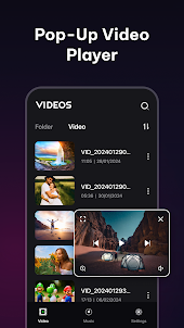 Video Player: Music Player